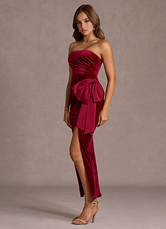 Martie Merlot Maxi Dress image4