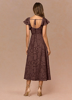 Talia Mocha Coco Midi Dress image2