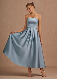 Lucienne Powder Blue Midi Dress image4
