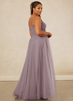 Christian Siriano Bridal for Azazie 1015 Bridesmaid Dresses Pleated Tulle and Chantilly Lace A-line Dress image14