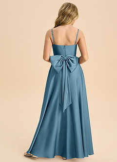 Azazie Bear Junior Bermuda A-Line Sweetheart Neckline Stretch Satin Dress image2