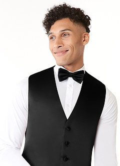 front Matte Satin Vest