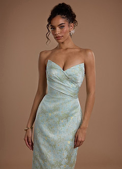 Leona Blue Sage Maxi Dress image5