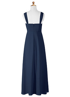 Azazie Denice Junior Cedar Rose A-Line Chiffon Dress image9