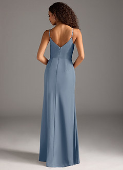 Azazie Deandra Bridesmaid Dresses Twilight Mermaid Pleated Chiffon Dress image6