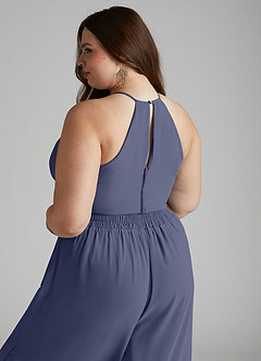 Azazie Kenzi Brautjungfernkleider Plissee Chiffon Overall/Jumpsuit Sturm image10