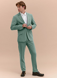 front William Matcha Comfort Blend Suit