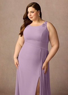 Azazie Galvan Mother of the Bride Dresses Wisteria A-Line Sequins Chiffon Dress image13