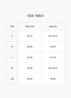 front Curveez Flawless Slip mit hoher Taille