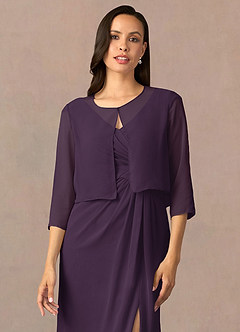 front Azazie Ettienne chiffon omslagdoek