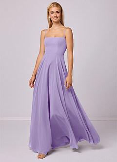 Barbie ♥ Azazie Bridesmaid Dresses Lilac A-Line Chiffon Dress image1