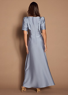 Vestido Azul Pálido Largo Rosaline image5
