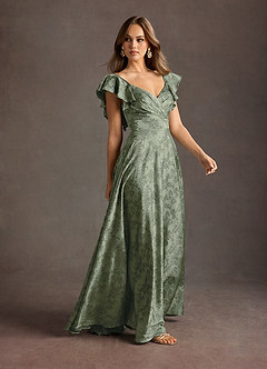 Leilani Sage Blue Maxi Dress image4