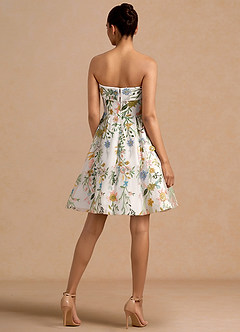 Evangeline White Mini Dress image4