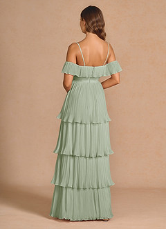 Robe Longue Pistache Ianthe image2
