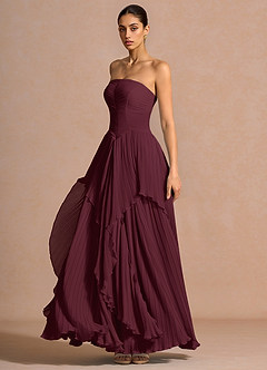 vestido Maxi Vinho Kerensa image3