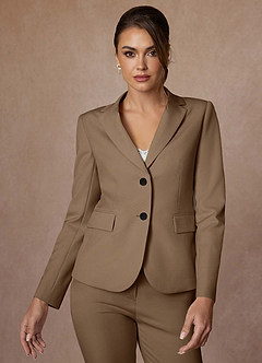 front Whitney Trufa Traje de pantalón corto de alto rendimiento con tejido refinado