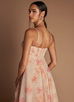Maxi jurk Jaida Perzik image6