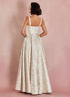 Vestido Crema Francesa Largo Amy image2