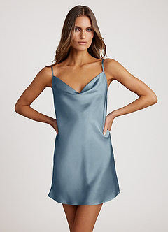 front Badjassen slipjurk hals