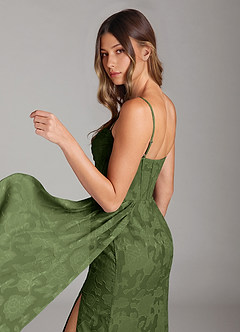 Giada Olive Maxi Dress image5