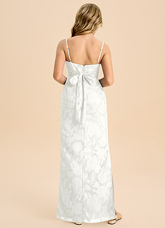 Azazie Mai Junior Klä av Tubklänning i Blommig Utbrändhet Plisserad image2