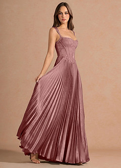 Lethira Light Pink Maxi Dress image3