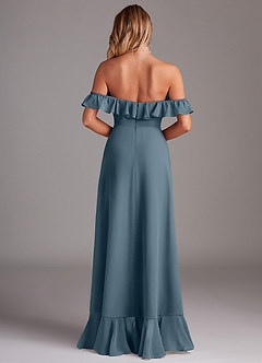 Azazie Lyra Bridesmaid Dresses Twilight A-Line Chiffon Convertible Dress image7