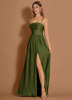 Nayeli Mocha Coco Vestido largo image3