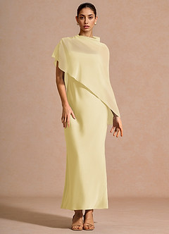 Maxi jurk Elinae Citroensorbet image3