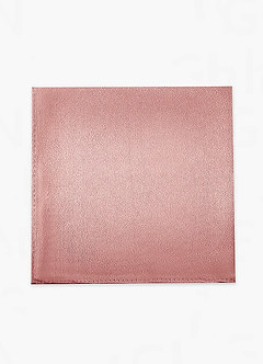 front Metallic Satin Pocket Square