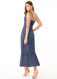 Azazie Justina Bridesmaid Dresses Stormy A-Line Sweetheart Neckline Chiffon Dress image4