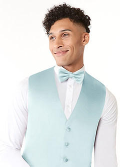front Matte Satin Vest