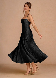 Irelia Black Maxi Dress image5