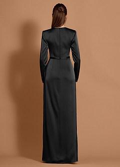 Spencer Black Maxi Dress image2