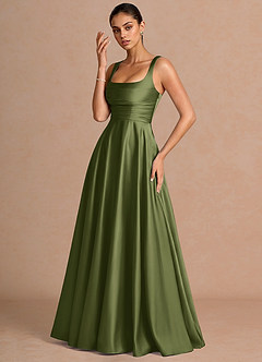 Kleid Azaria Olivgrün image4