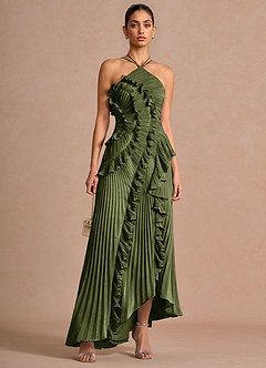 Hatsu Olive Maxi Dress image4