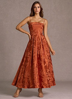 Kahlia Rust Maxi Dress image5