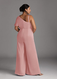 Azazie Hagretta 신부의 어머니 드레스 점프수트/팬츠수트 스트레치 새틴 image10