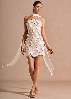 Annelia Mini Klänning Vit image1