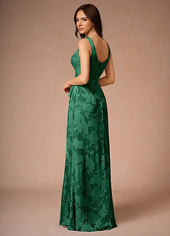 Yoris Dark Green Maxi Dress image3