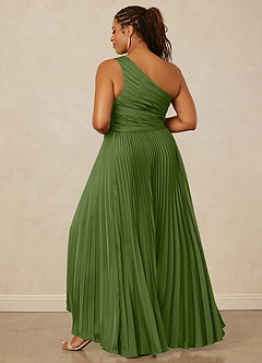 Christian Siriano Bridal for Azazie 1008 Bridesmaid Dresses Juniper A-Line One Shoulder Stretch Satin Dress image14