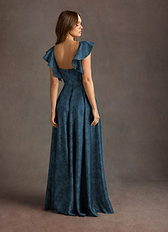 Leilani Navy Black Maxi Dress image5