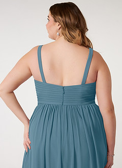 Azazie Chanel Bridesmaid Dresses Bermuda A-Line Pleated Chiffon Dress image11
