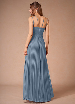 Vestido Azul Pálido Largo Aisling image2
