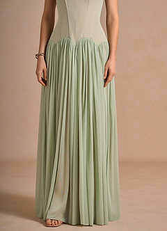 Eirisse Light Green Maxi Dress image6