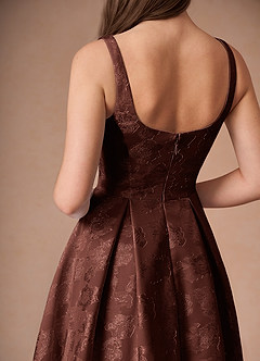 Midi jurk Briac Mocha Coco image8