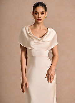 Destini Maxi Klänning Grädde image5