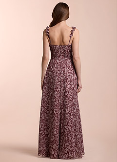 Kleid Kate Rotbraunes Blumenmuster image6