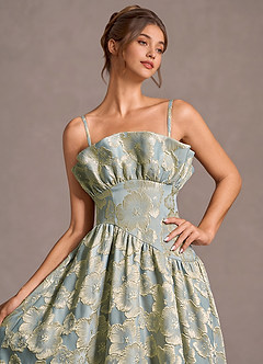 Maxi jurk Saoirse Blauw image5